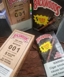 Alternative view of BACKWOODS AUTHENTIC CIGARS – 8 PACKS OF 5 (40 CIGARS)