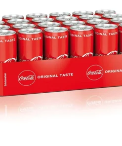 Alternative view of COCA-COLA 330ML ORIGINAL, SLIM & FAT CAN