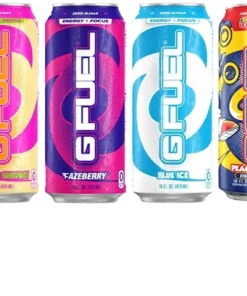 G FUEL ENERGY DRINK 473ML – SUGAR FREE (2×6 FLAVOR VARIETY PACK)