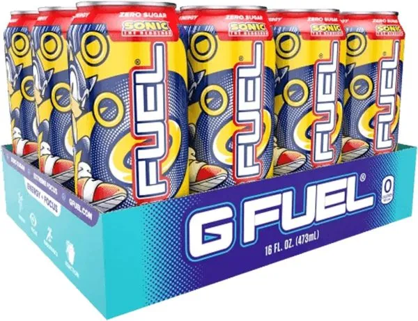 G FUEL ENERGY DRINK 473ML – SUGAR FREE (2×6 FLAVOR VARIETY PACK) - Image 6