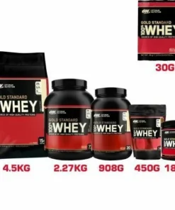 100% WHEY PROTEIN POWDER (100% GOLD STANDARD)