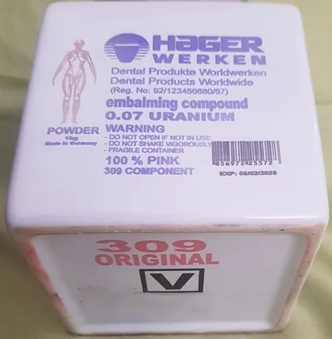 HAGER WERKEN EMBALMING COMPOUND POWDER - Image 4