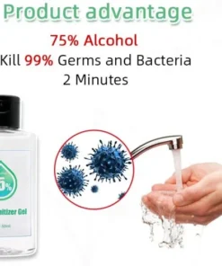 Alternative view of HAND SANITIZER GEL & SPRAY (75% ALCOHOL)