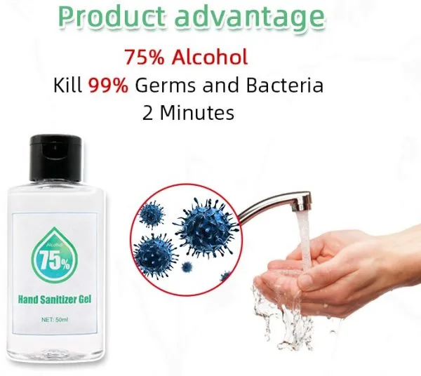 HAND SANITIZER GEL & SPRAY (75% ALCOHOL) - Image 2