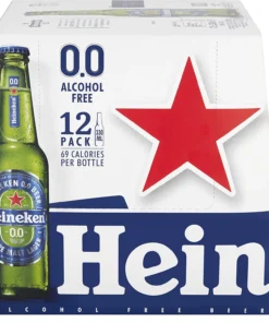 HEINEKEN 0.0 ALCOHOL FREE BEER BOTTLE 24 X 330ML