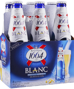 KRONENBOURG 1664 BLANC BEER 330ML & 500ML