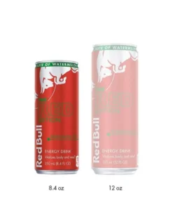 Alternative view of RED BULL ENERGY DRINK, WATERMELON, 8.4 FL OZ (24COUNT), RED EDITION