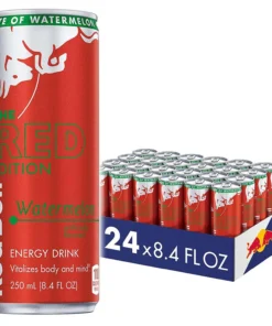 RED BULL ENERGY DRINK, WATERMELON, 8.4 FL OZ (24COUNT), RED EDITION